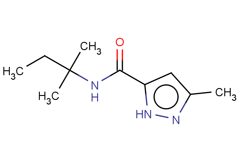 3-methyl-N-(2-methylbutan-2-yl)-1H-pyrazole-5-carboxamide