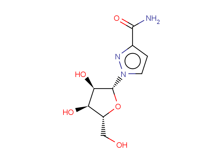 1-[(2R,3R,4S,5R)-3,4-dihydroxy-5-(hydroxymethyl)oxolan-2-yl]-1H-pyrazole-3-carboxamide