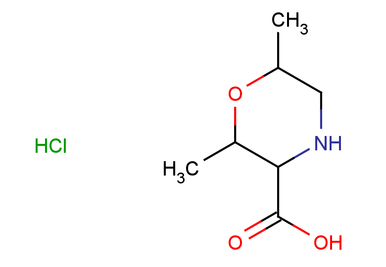 2,6-dimethylmorpholine-3-carboxylic acid hydrochloride