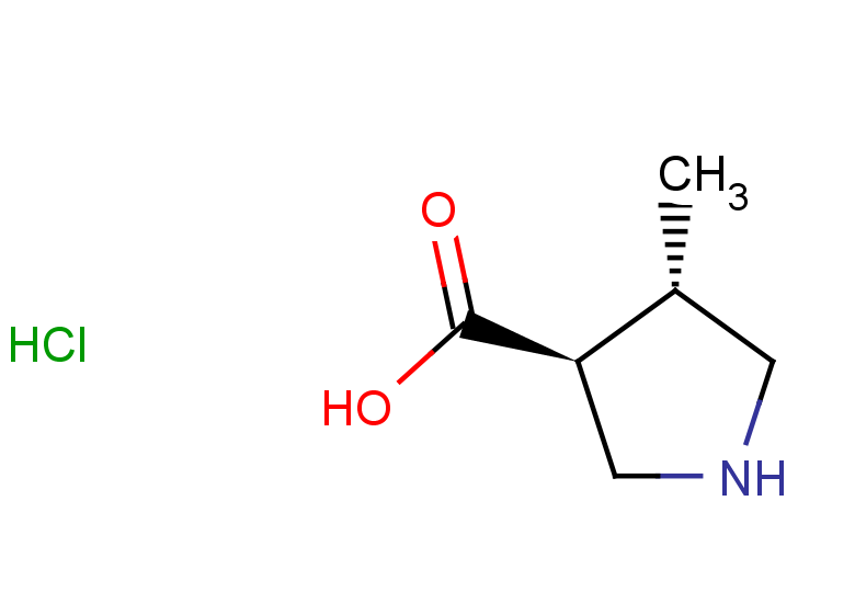 (3S,4S)-4-methylpyrrolidine-3-carboxylic acid hydrochloride