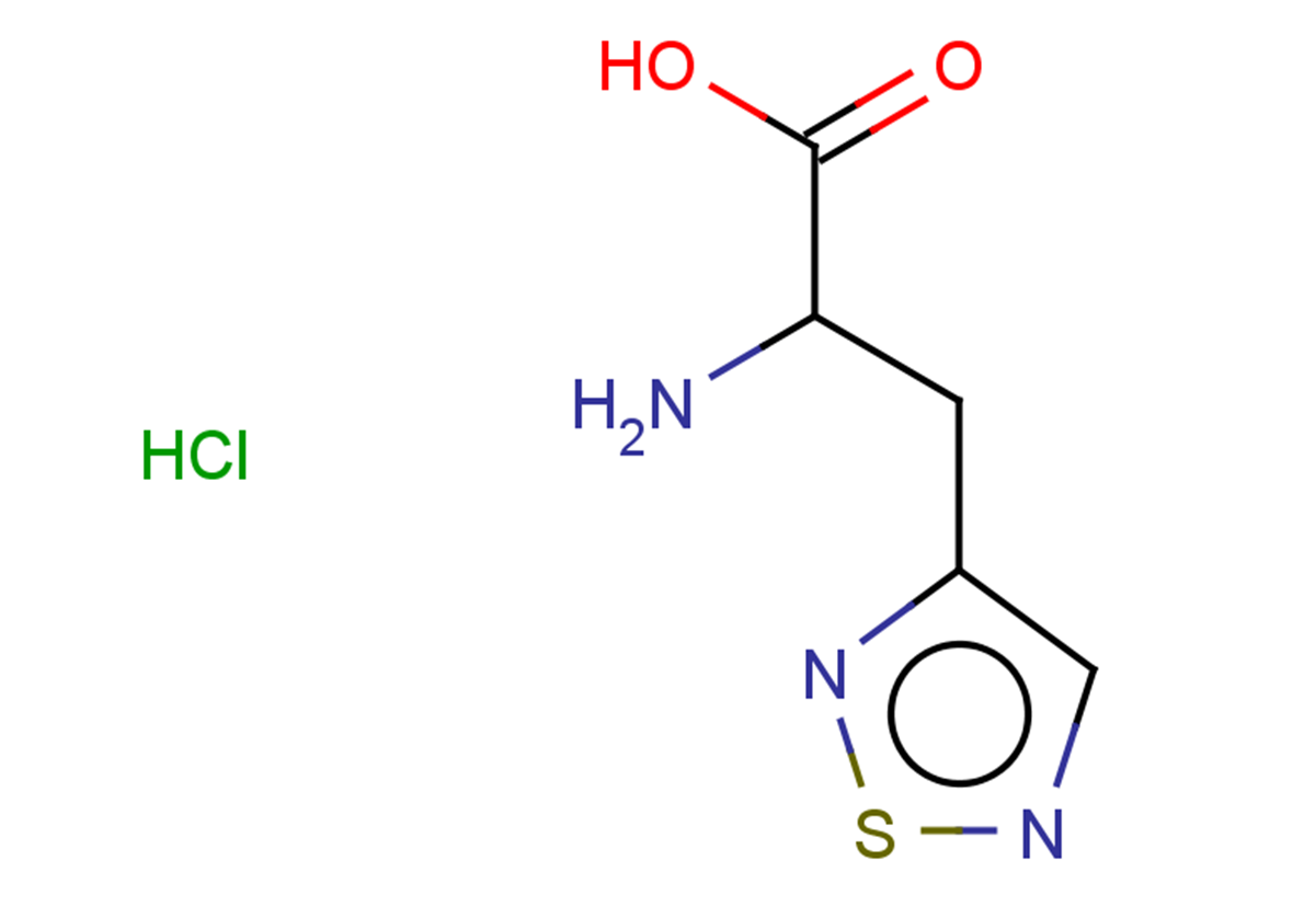 2-amino-3-(1,2,5-thiadiazol-3-yl)propanoic acid hydrochloride