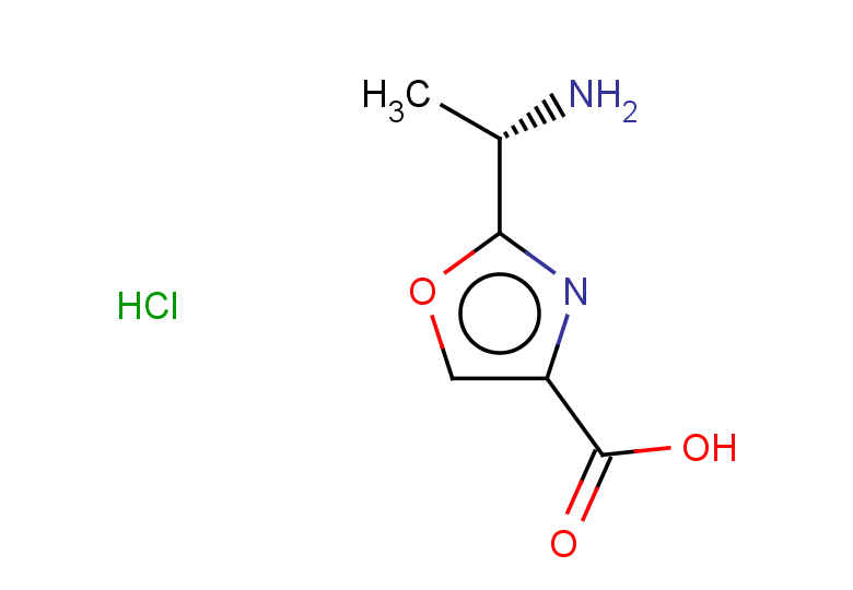 2-[(1S)-1-aminoethyl]-1,3-oxazole-4-carboxylic acid hydrochloride