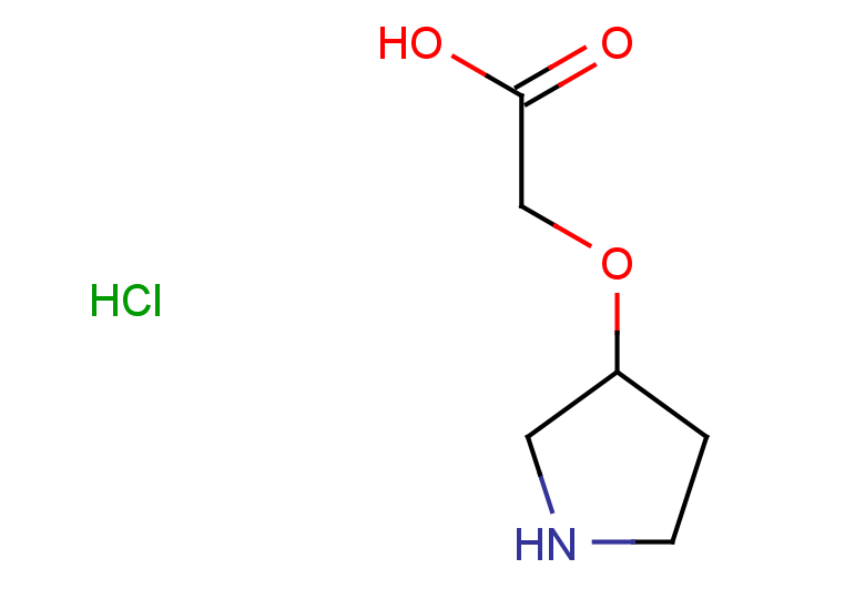 2-(pyrrolidin-3-yloxy)acetic acid hydrochloride