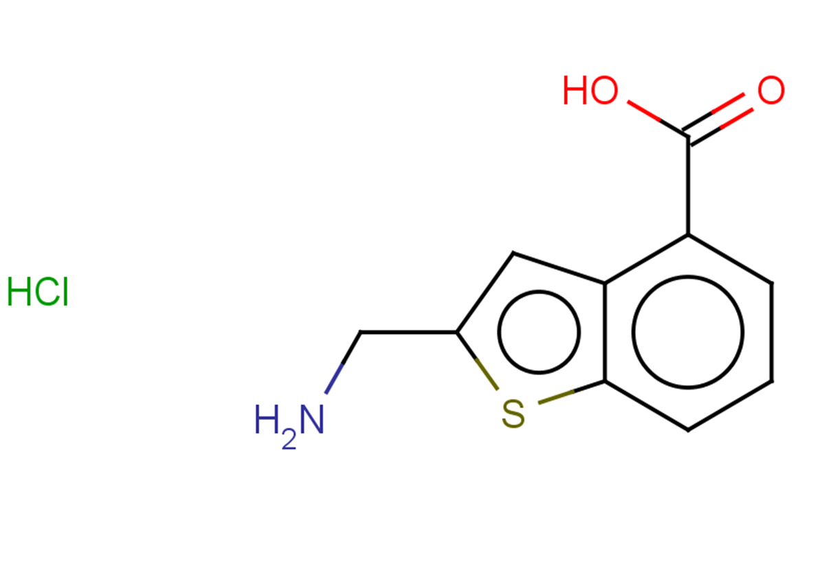 2-(aminomethyl)-1-benzothiophene-4-carboxylic acid hydrochloride