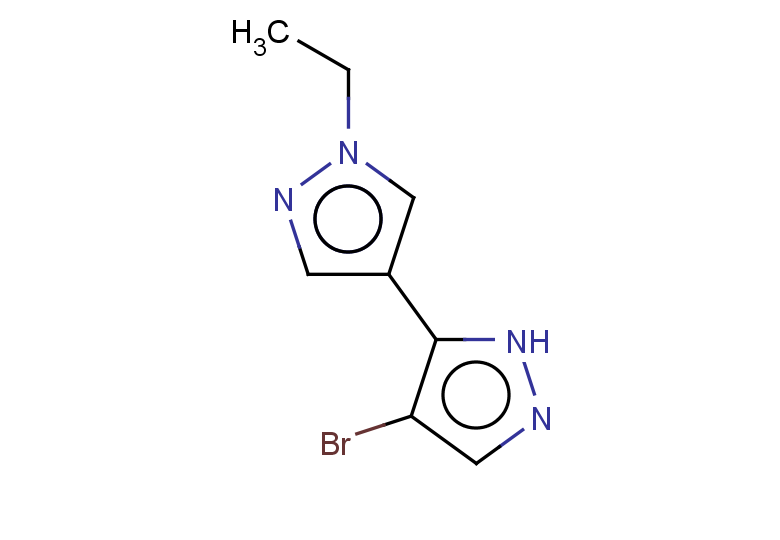 4-(4-bromo-1H-pyrazol-5-yl)-1-ethyl-1H-pyrazole