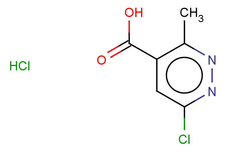 6-chloro-3-methylpyridazine-4-carboxylic acid hydrochloride