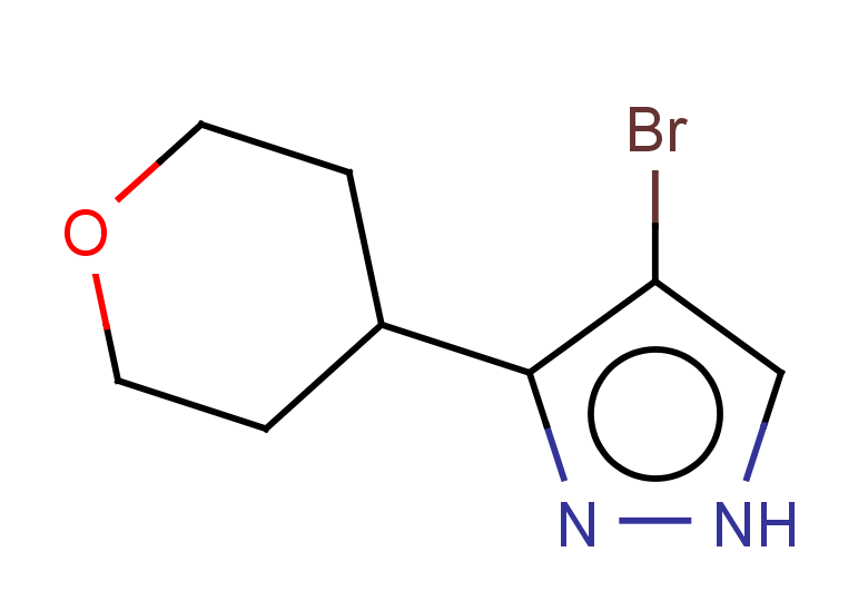 4-bromo-3-(oxan-4-yl)-1H-pyrazole