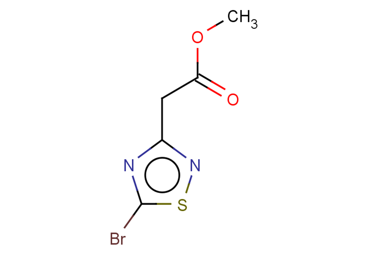 methyl 2-(5-bromo-1,2,4-thiadiazol-3-yl)acetate