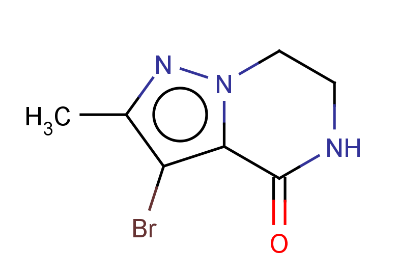 3-bromo-2-methyl-4H,5H,6H,7H-pyrazolo[1,5-a]pyrazin-4-one