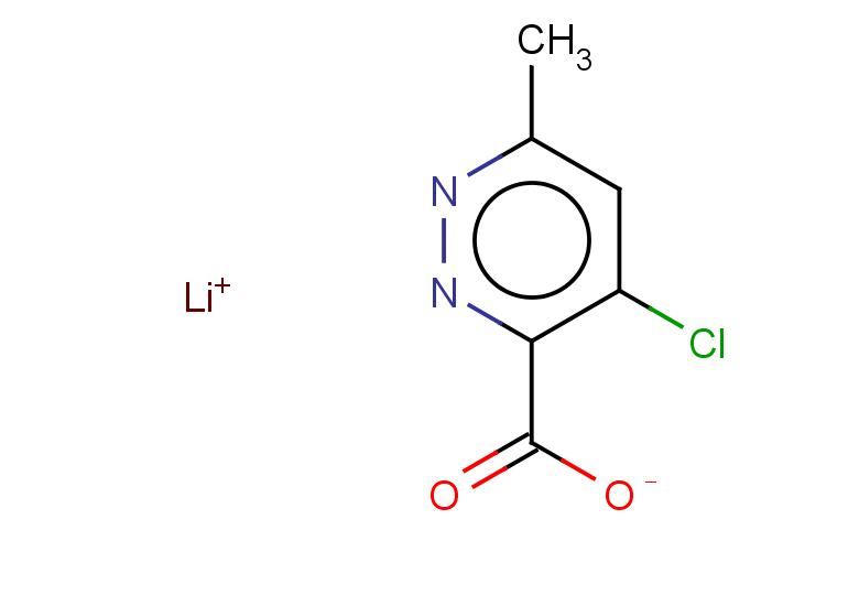 lithium(1+) ion 4-chloro-6-methylpyridazine-3-carboxylate