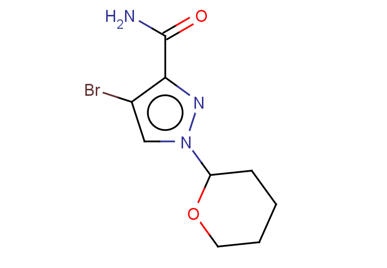 4-bromo-1-(oxan-2-yl)-1H-pyrazole-3-carboxamide