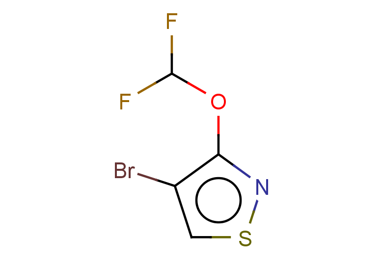 4-bromo-3-(difluoromethoxy)-1,2-thiazole