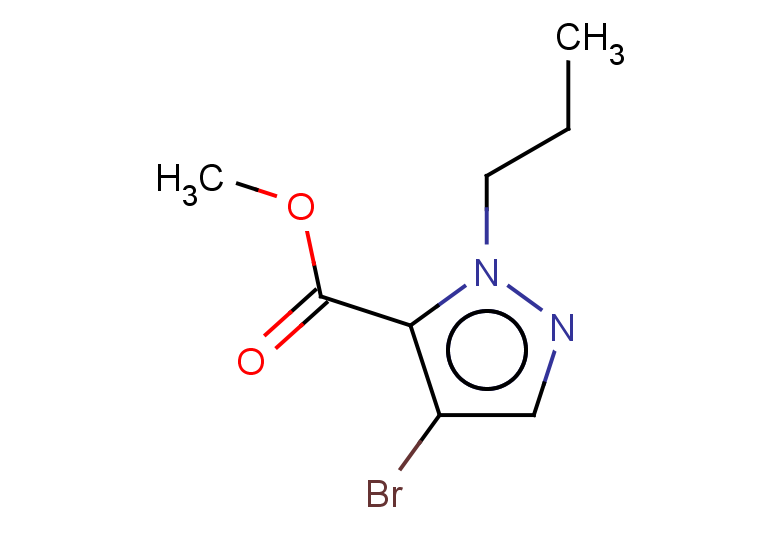 methyl 4-bromo-1-propyl-1H-pyrazole-5-carboxylate