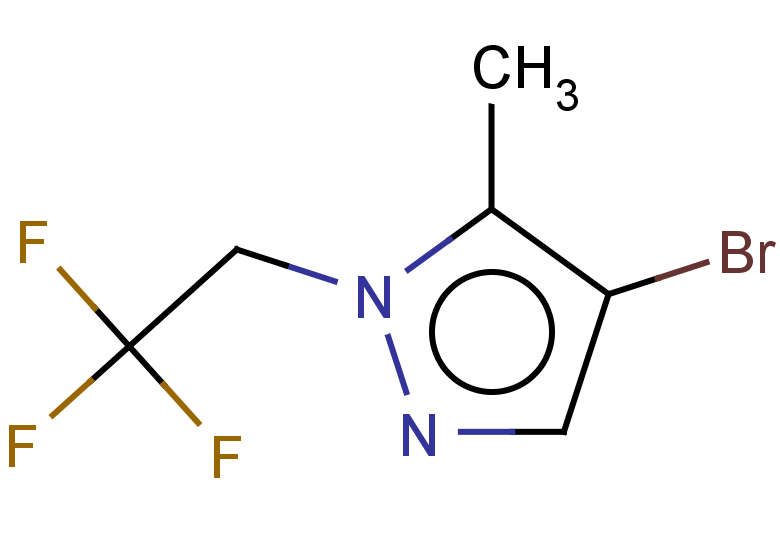 4-bromo-5-methyl-1-(2,2,2-trifluoroethyl)-1H-pyrazole