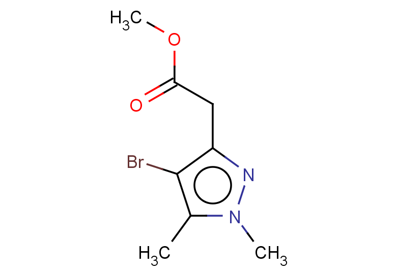 methyl 2-(4-bromo-1,5-dimethyl-1H-pyrazol-3-yl)acetate