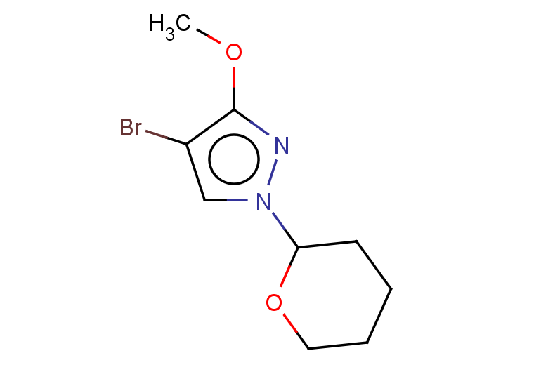4-bromo-3-methoxy-1-(oxan-2-yl)-1H-pyrazole