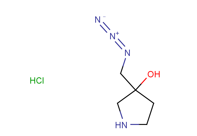 3-(azidomethyl)pyrrolidin-3-ol hydrochloride