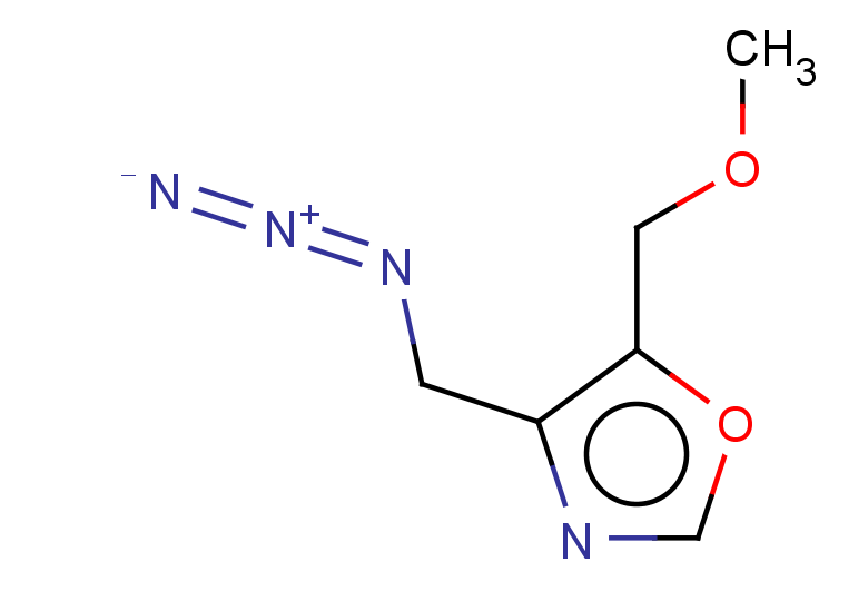 4-(azidomethyl)-5-(methoxymethyl)-1,3-oxazole