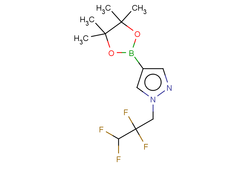 1-(2,2,3,3-tetrafluoropropyl)-4-(4,4,5,5-tetramethyl-1,3,2-dioxaborolan-2-yl)-1H-pyrazole