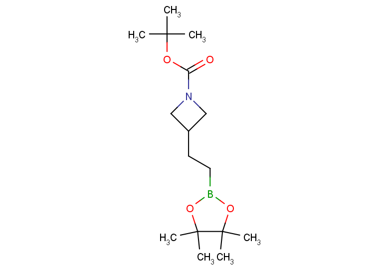 tert-butyl 3-[2-(4,4,5,5-tetramethyl-1,3,2-dioxaborolan-2-yl)ethyl]azetidine-1-carboxylate