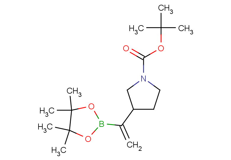 tert-butyl 3-[1-(4,4,5,5-tetramethyl-1,3,2-dioxaborolan-2-yl)ethenyl]pyrrolidine-1-carboxylate