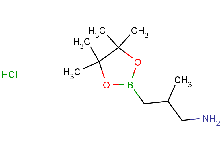 2-methyl-3-(4,4,5,5-tetramethyl-1,3,2-dioxaborolan-2-yl)propan-1-amine hydrochloride