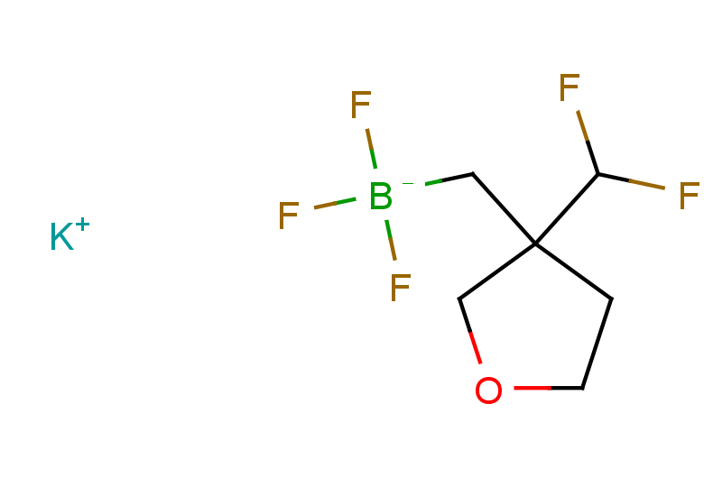 potassium {[3-(difluoromethyl)oxolan-3-yl]methyl}trifluoroboranuide