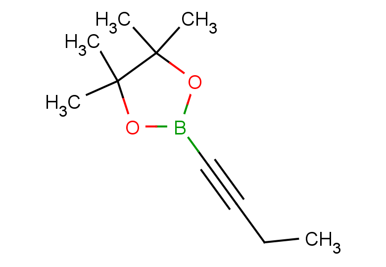 2-(but-1-yn-1-yl)-4,4,5,5-tetramethyl-1,3,2-dioxaborolane