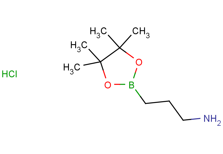 3-(4,4,5,5-tetramethyl-1,3,2-dioxaborolan-2-yl)propan-1-amine hydrochloride