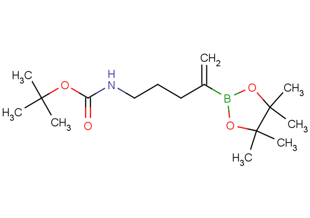 tert-butyl N-[4-(4,4,5,5-tetramethyl-1,3,2-dioxaborolan-2-yl)pent-4-en-1-yl]carbamate