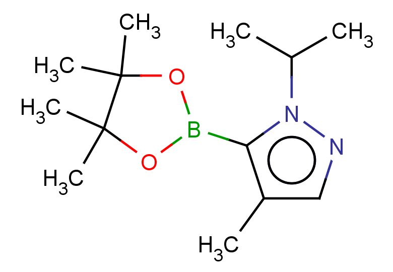 4-methyl-1-(propan-2-yl)-5-(4,4,5,5-tetramethyl-1,3,2-dioxaborolan-2-yl)-1H-pyrazole