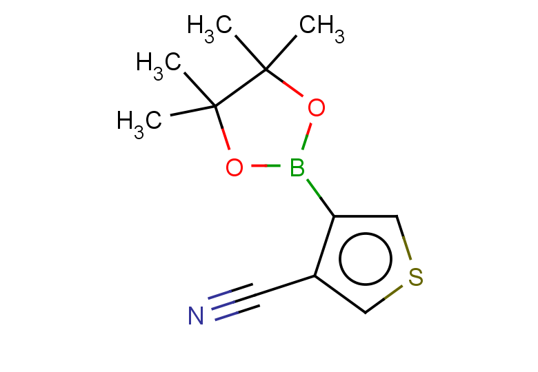 4-(4,4,5,5-tetramethyl-1,3,2-dioxaborolan-2-yl)thiophene-3-carbonitrile