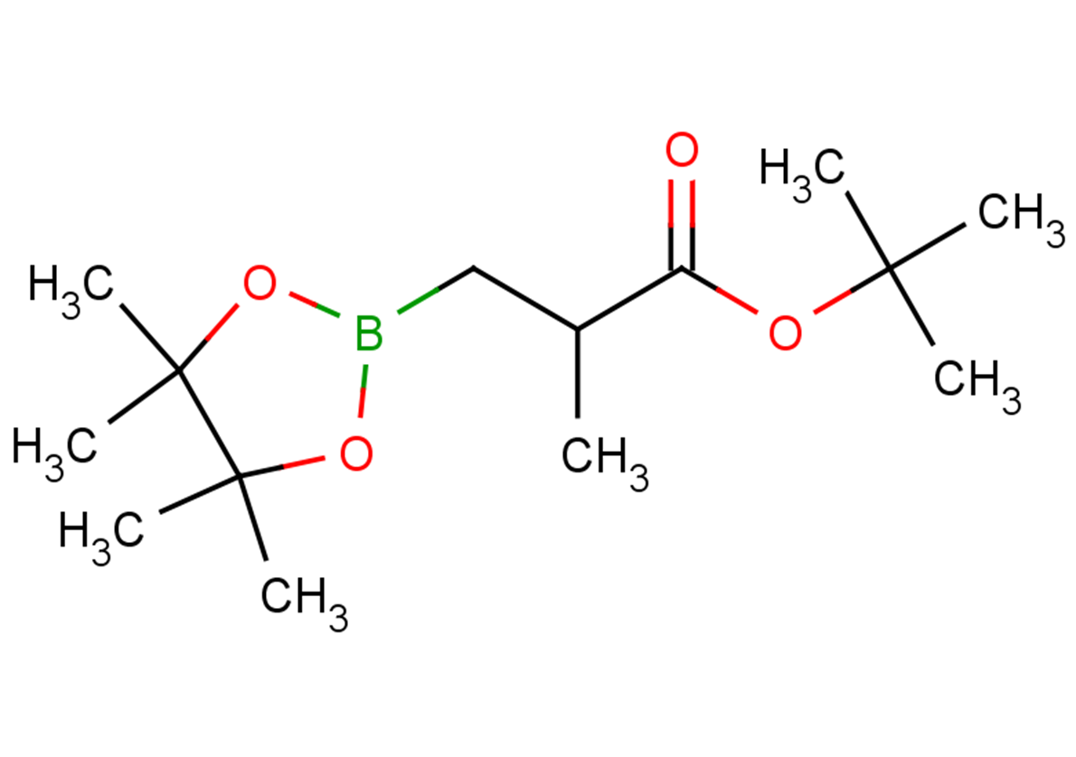 tert-butyl 2-methyl-3-(4,4,5,5-tetramethyl-1,3,2-dioxaborolan-2-yl)propanoate
