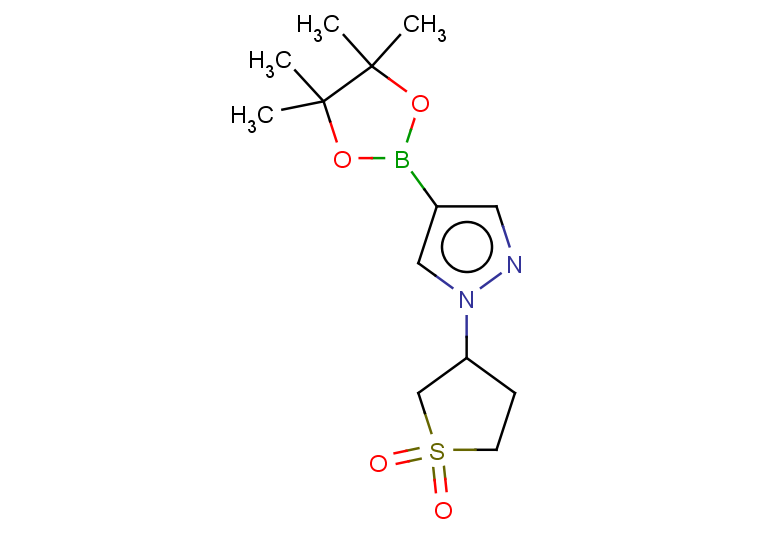 3-[4-(4,4,5,5-tetramethyl-1,3,2-dioxaborolan-2-yl)-1H-pyrazol-1-yl]-1$l^{6}-thiolane-1,1-dione