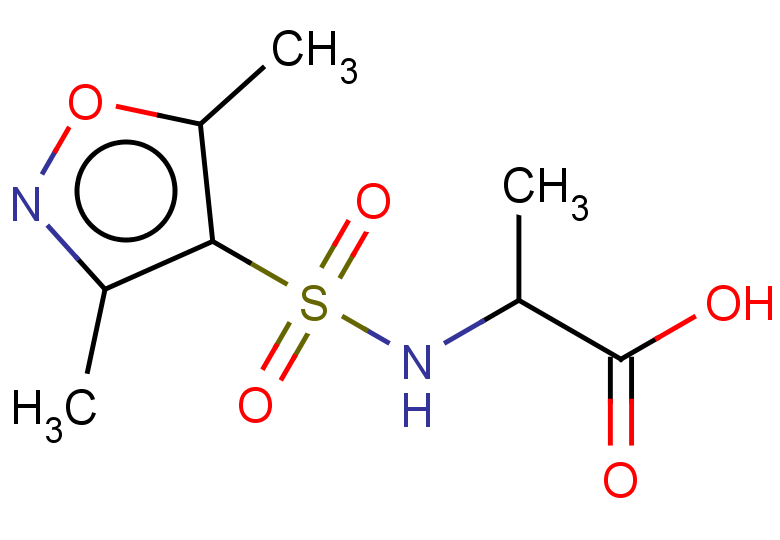 2-(3,5-dimethyl-1,2-oxazole-4-sulfonamido)propanoic acid