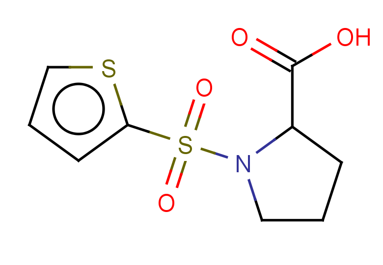 1-(thiophene-2-sulfonyl)pyrrolidine-2-carboxylic acid