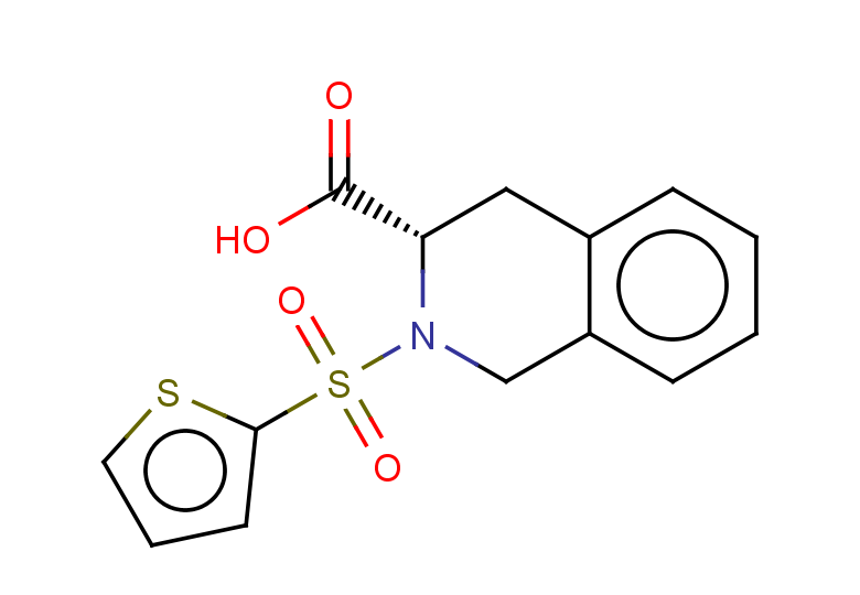 (3S)-2-(thiophene-2-sulfonyl)-1,2,3,4-tetrahydroisoquinoline-3-carboxylic acid