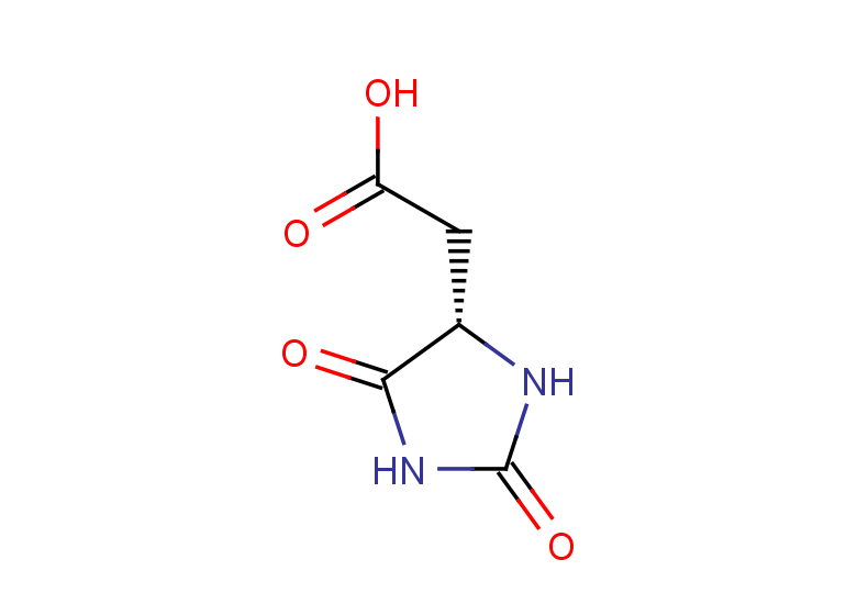 2-[(4S)-2,5-dioxoimidazolidin-4-yl]acetic acid