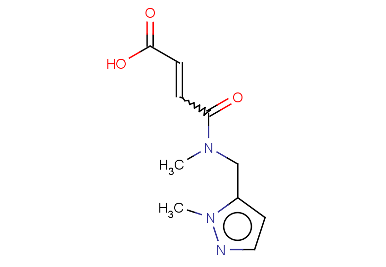3-{methyl[(1-methyl-1H-pyrazol-5-yl)methyl]carbamoyl}prop-2-enoic acid
