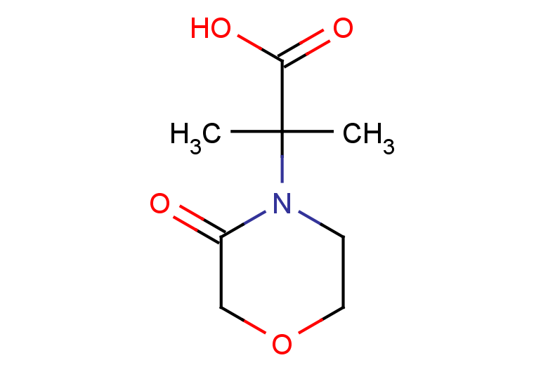 2-methyl-2-(3-oxomorpholin-4-yl)propanoic acid
