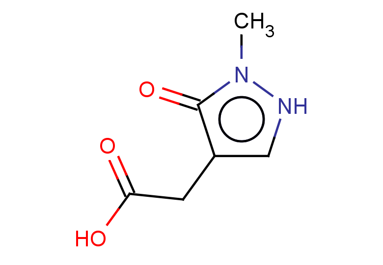 2-(2-methyl-3-oxo-2,3-dihydro-1H-pyrazol-4-yl)acetic acid