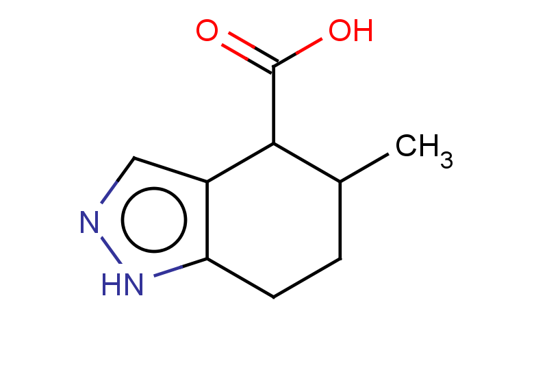 5-methyl-4,5,6,7-tetrahydro-1H-indazole-4-carboxylic acid