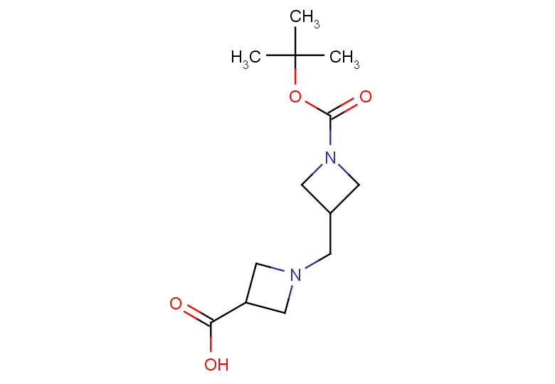 1-({1-[(tert-butoxy)carbonyl]azetidin-3-yl}methyl)azetidine-3-carboxylic acid