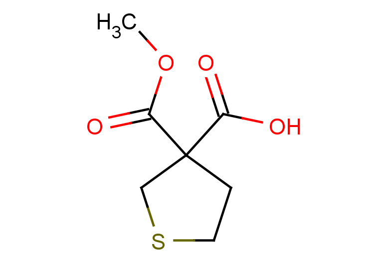 3-(methoxycarbonyl)thiolane-3-carboxylic acid