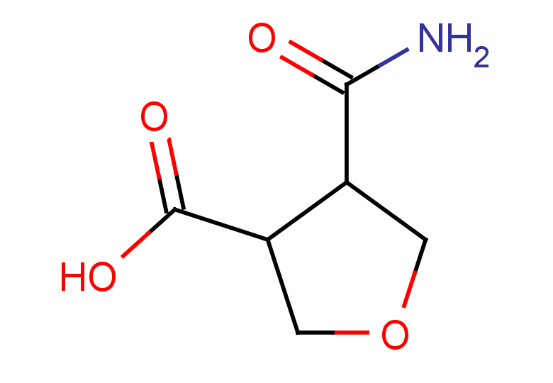 4-carbamoyloxolane-3-carboxylic acid