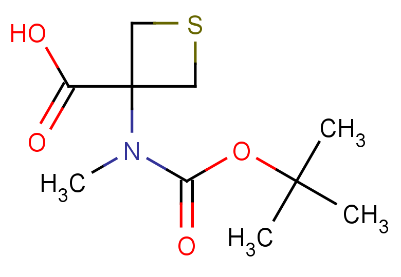 3-{[(tert-butoxy)carbonyl](methyl)amino}thietane-3-carboxylic acid