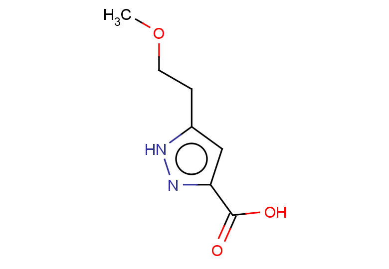 5-(2-methoxyethyl)-1H-pyrazole-3-carboxylic acid