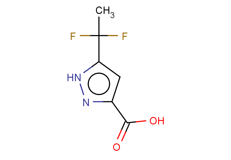 5-(1,1-difluoroethyl)-1H-pyrazole-3-carboxylic acid