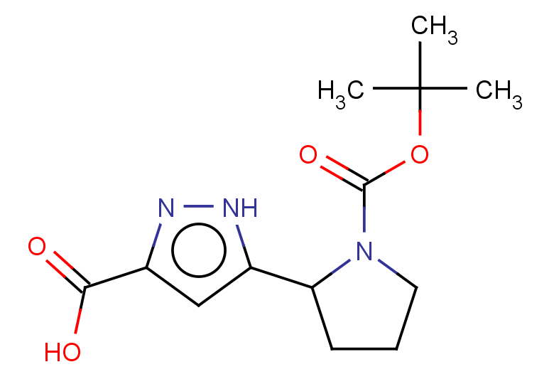 5-{1-[(tert-butoxy)carbonyl]pyrrolidin-2-yl}-1H-pyrazole-3-carboxylic acid