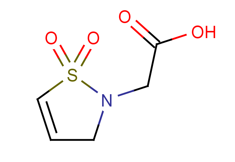 2-(1,1-dioxo-2,3-dihydro-1$l^{6},2-thiazol-2-yl)acetic acid